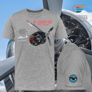 CAMISETA MOTOR PRATT & WHITNEY R1830