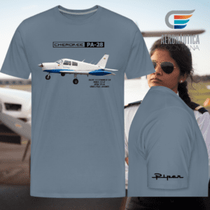 CAMISETA PIPER PA28 CHEROKEE