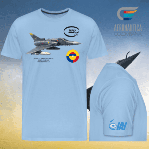 CAMISETA KFIR FUERZA AEREA COLOMBIANA